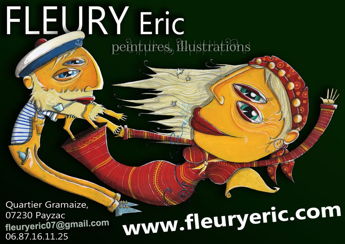 Contact FLEURY Eric Peinture et illustration / Ogres de barback